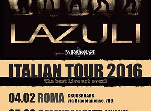 LAZULI ITALIAN TOUR 2016